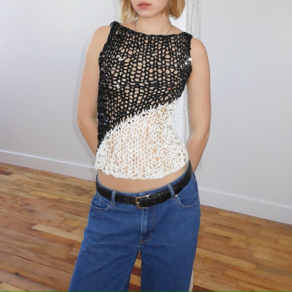 Italy Sourced Vintage Knitted Tank